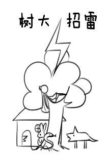 樹大招雷