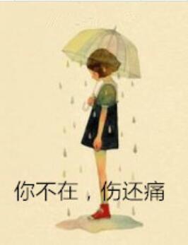 你不在，傷還痛