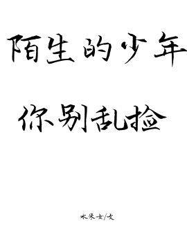 陌生的少年你別亂撿